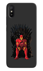 Ironman Throne Redmi 9A/9i Hard Case Back Cover by Casekaro