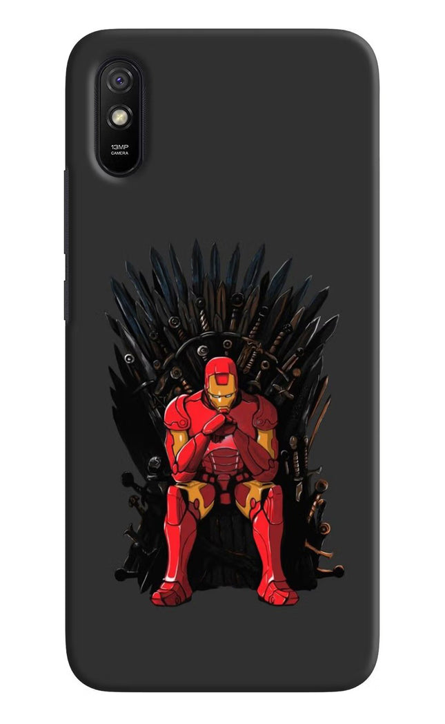 Ironman Throne Redmi 9A/9i Hard Case Back Cover by Casekaro
