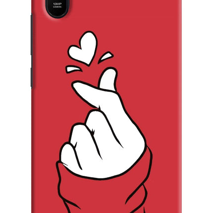 Korean Love Sign Redmi 9A/9i Hard Case Back Cover by Casekaro