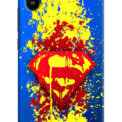 Superman logo Redmi 9A/9i Hard Case Back Cover by Casekaro