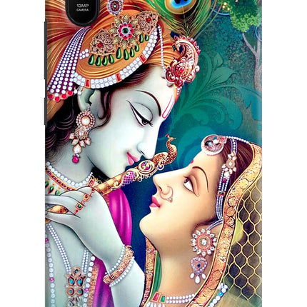Lord Radha Krishna Redmi 9A/9i Hard Case Back Cover by Casekaro