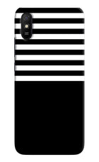 Black and White Print Redmi 9A/9i Hard Case Back Cover by Casekaro