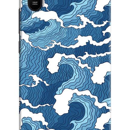 Blue Waves Redmi 9A/9i Hard Case Back Cover by Casekaro