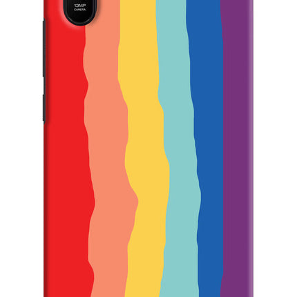 Rainbow Redmi 9A/9i Hard Case Back Cover by Casekaro