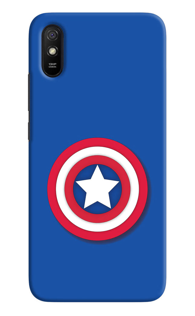Shield Redmi 9A/9i Hard Case Back Cover by Casekaro