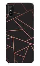 Geometric Pattern Redmi 9A/9i Hard Case Back Cover by Casekaro