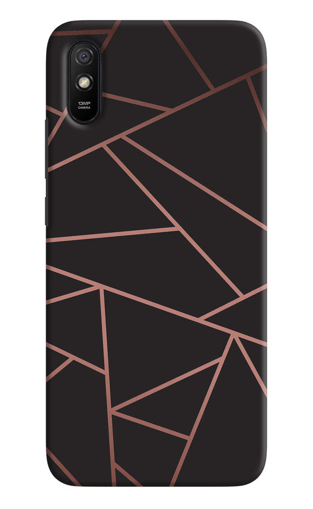 Geometric Pattern Redmi 9A/9i Hard Case Back Cover by Casekaro