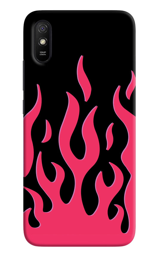 Fire Flames Redmi 9A/9i Hard Case Back Cover by Casekaro