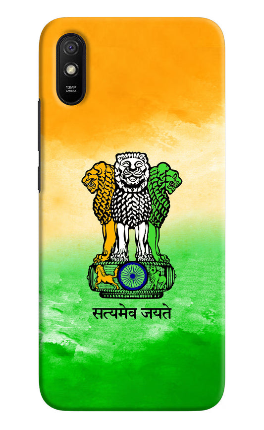 Satyamev Jayate Flag Redmi 9A/9i Hard Case Back Cover by Casekaro