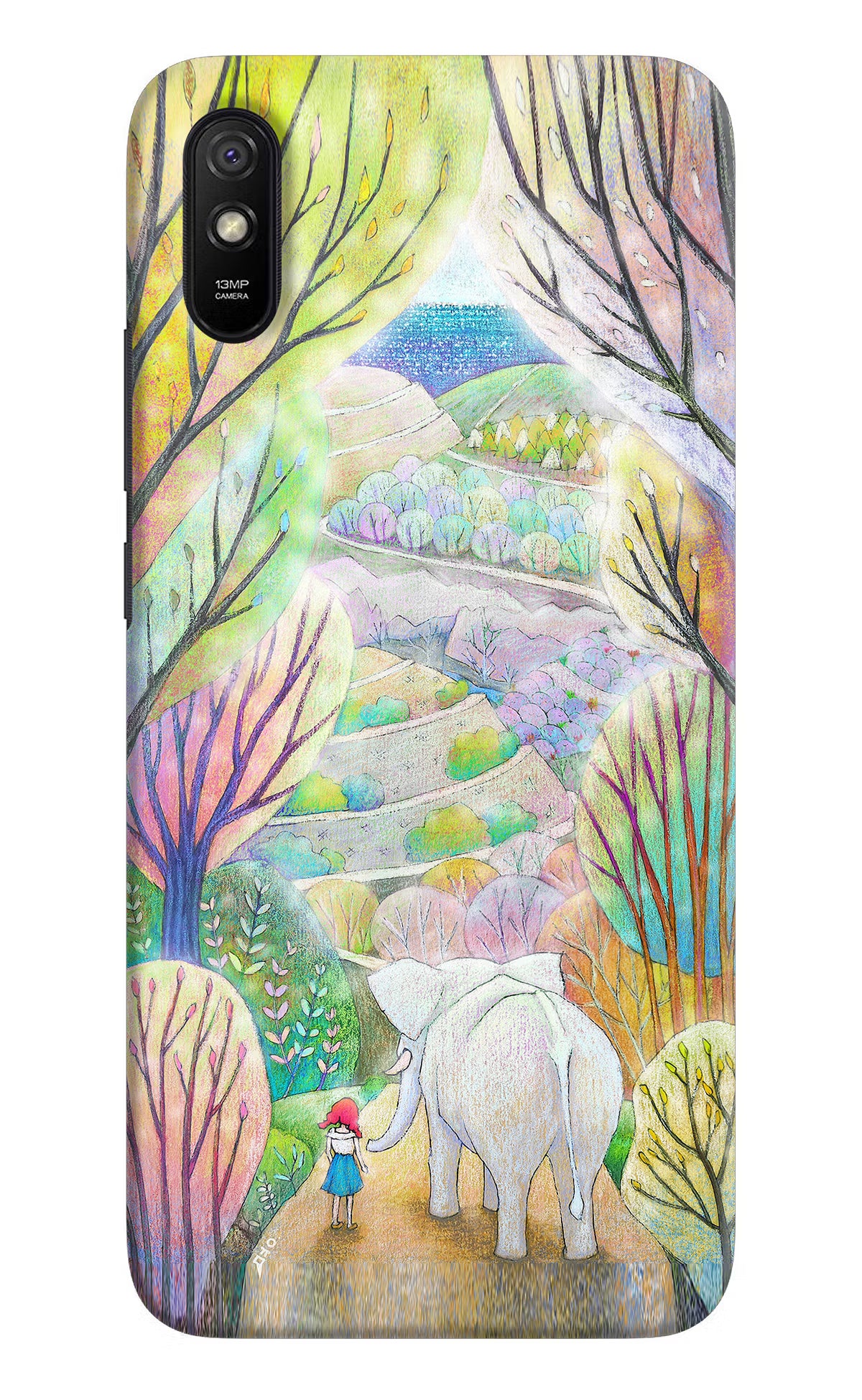 Nature Painting Redmi 9A/9i Hard Case Back Cover by Casekaro