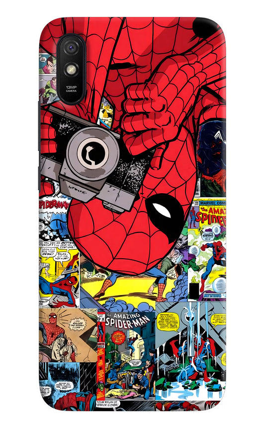 Spider Man Redmi 9A/9i Hard Case Back Cover by Casekaro