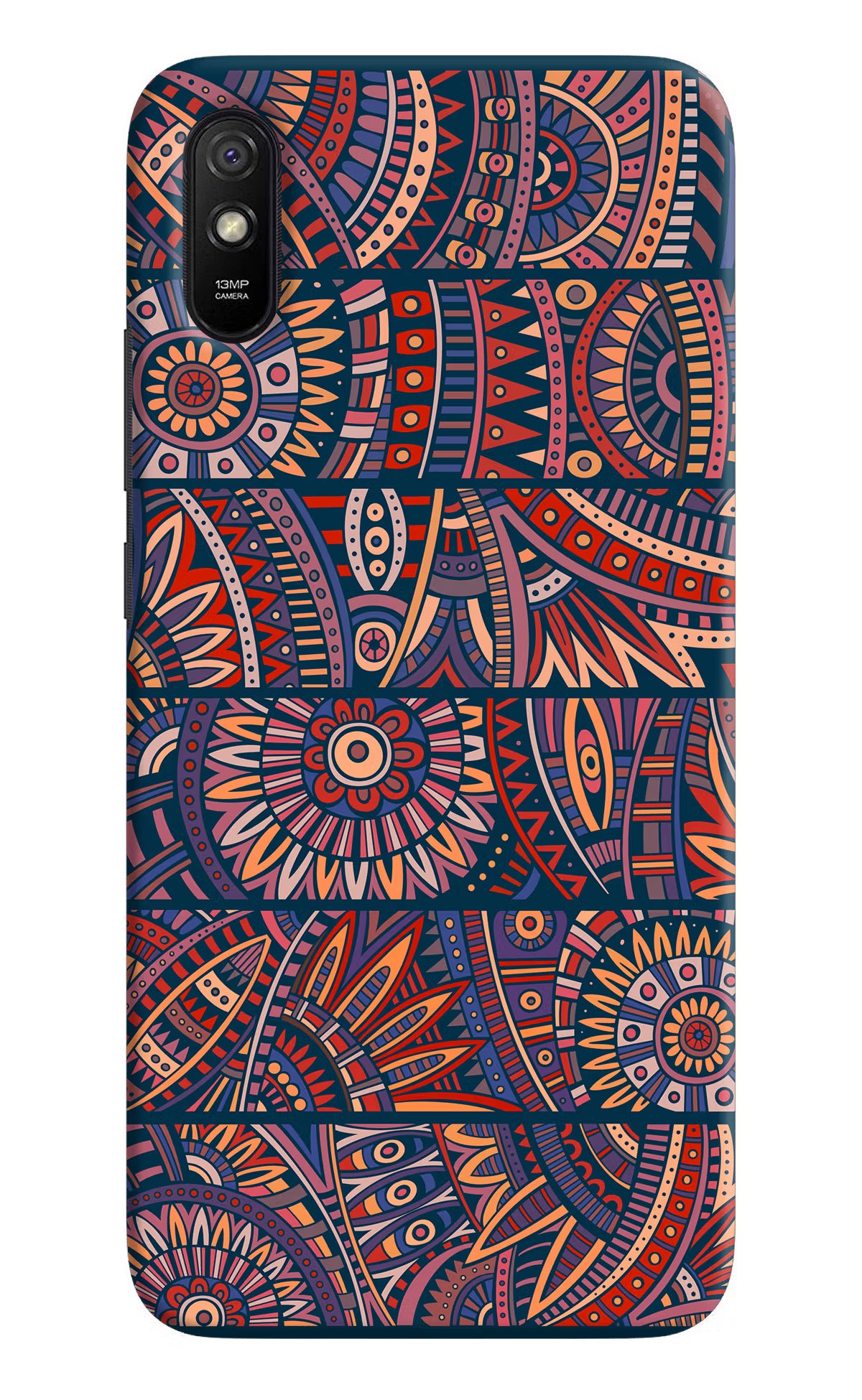 African Culture Design Redmi 9A/9i Hard Case Back Cover by Casekaro