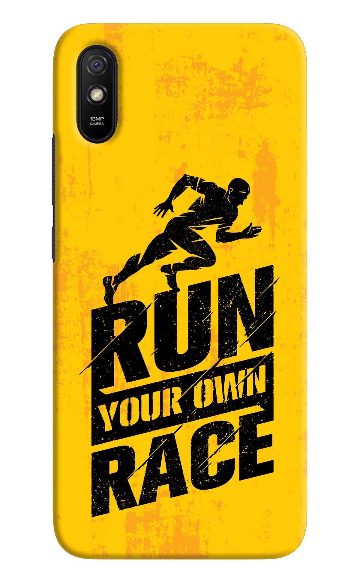 Run Your Own Race Redmi 9A/9i Hard Case Back Cover by Casekaro