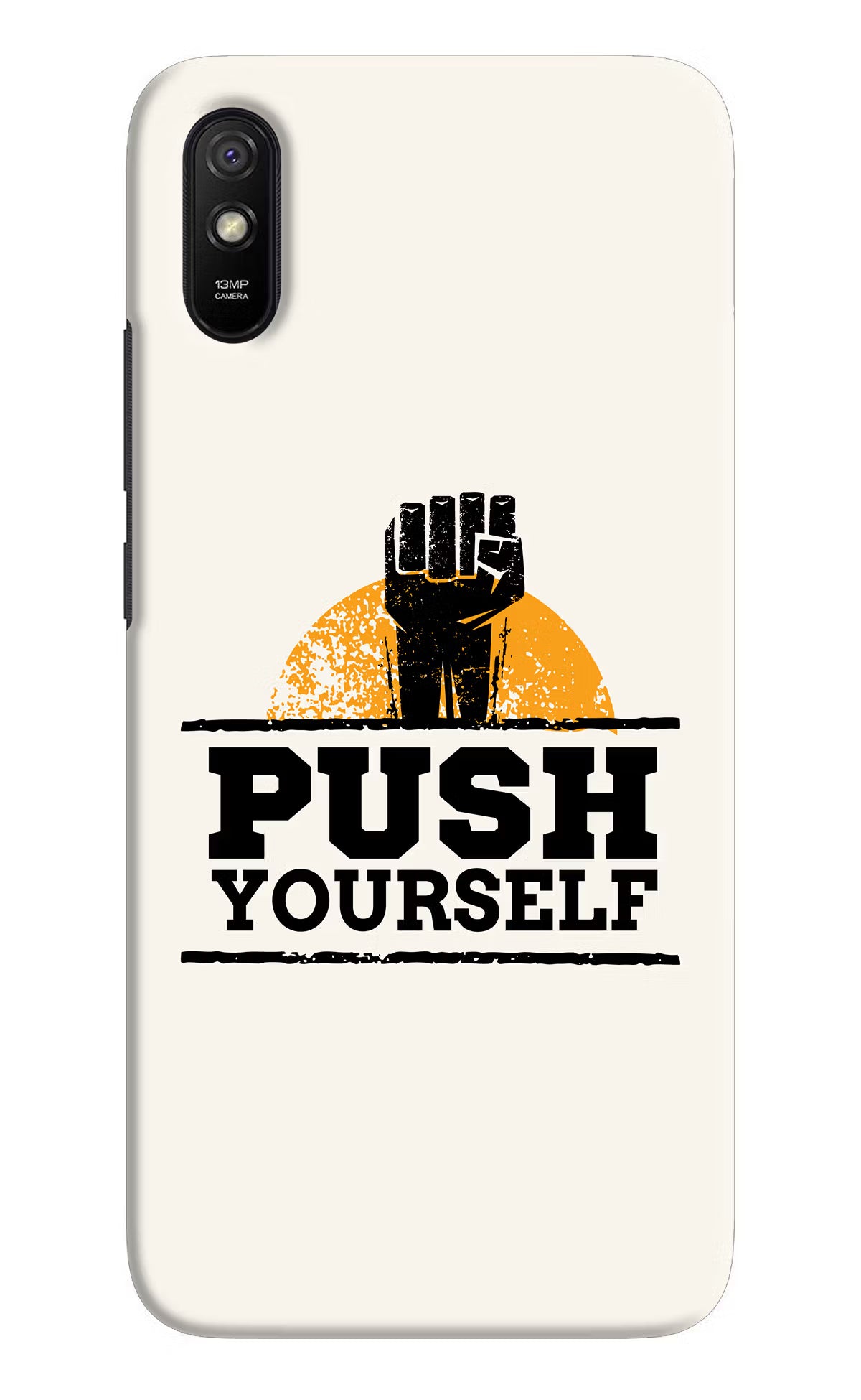 Push Yourself Redmi 9A/9i Hard Case Back Cover by Casekaro