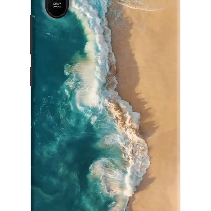 Ocean Beach Redmi 9A/9i Hard Case Back Cover by Casekaro