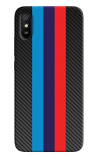 BMW Stripes Pattern Redmi 9A/9i Hard Case Back Cover by Casekaro