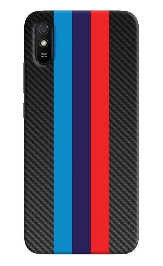 BMW Stripes Pattern Redmi 9A/9i Hard Case Back Cover by Casekaro