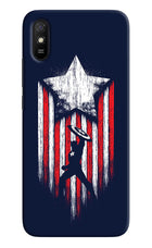 Captain America Marvel Art Redmi 9A/9i Hard Case Back Cover by Casekaro