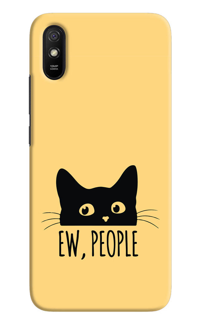 Ew People Catitude Redmi 9A/9i Hard Case Back Cover by Casekaro