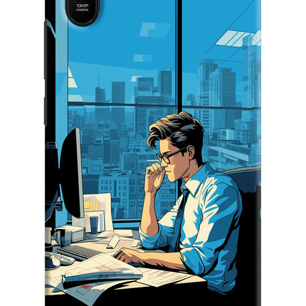 Focused Hustler (AI Generated) Redmi 9A/9i Hard Case Back Cover by Casekaro