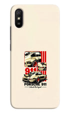Classic Porsche 911 Redmi 9A/9i Hard Case Back Cover by Casekaro