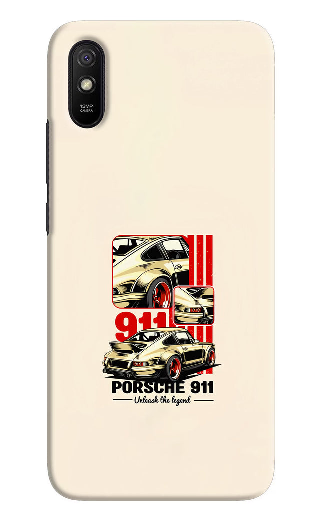 Classic Porsche 911 Redmi 9A/9i Hard Case Back Cover by Casekaro