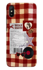 Queen of Disaster Redmi 9A/9i Hard Case Back Cover by Casekaro