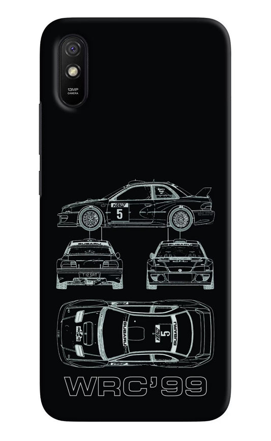 WRC'99 Redmi 9A/9i Hard Case Back Cover by Casekaro