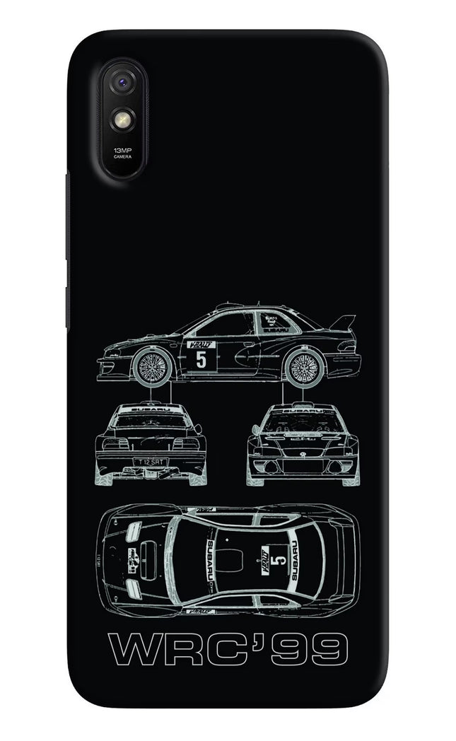 WRC'99 Redmi 9A/9i Hard Case Back Cover by Casekaro