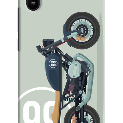 Classic Cafe Racer 99 Redmi 9A/9i Hard Case Back Cover by Casekaro