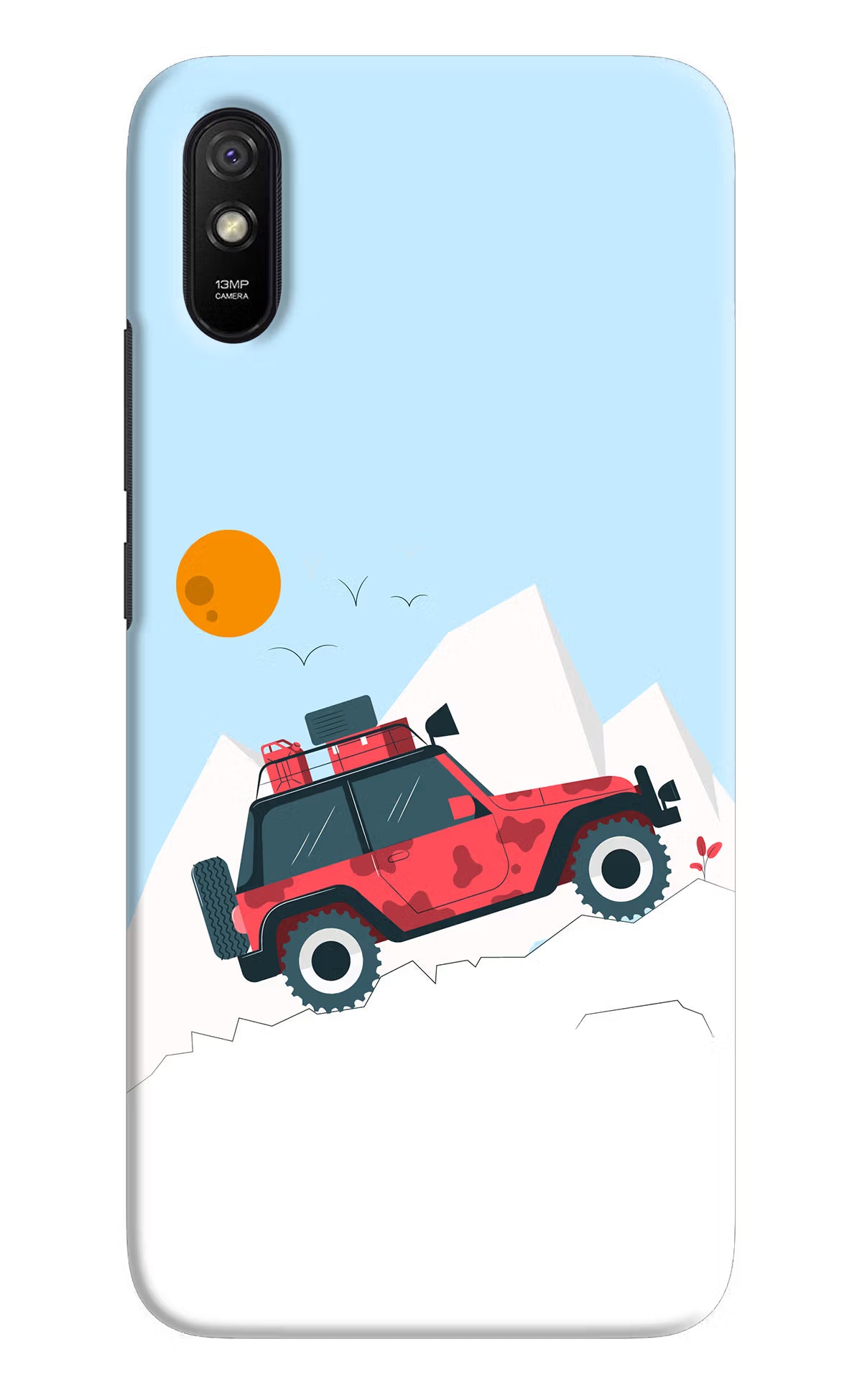 Mountain Trail Beast Redmi 9A/9i Hard Case Back Cover by Casekaro