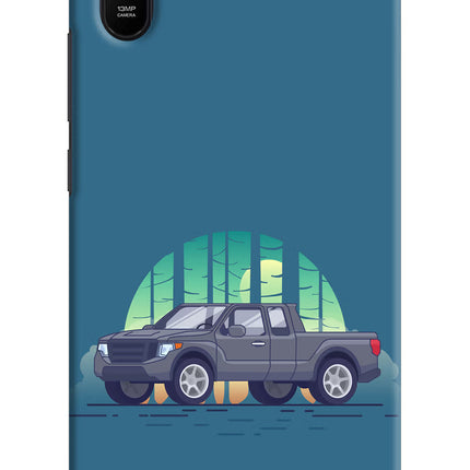 Retro Garage Vibe Redmi 9A/9i Hard Case Back Cover by Casekaro