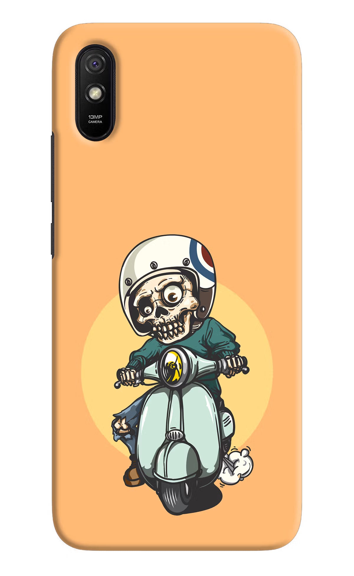 Undead Biker Redmi 9A/9i Hard Case Back Cover by Casekaro