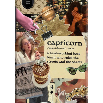Capricorn Zodiac Redmi 9A/9i Hard Case Back Cover by Casekaro