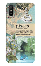 Pisces Zodiac Redmi 9A/9i Hard Case Back Cover by Casekaro