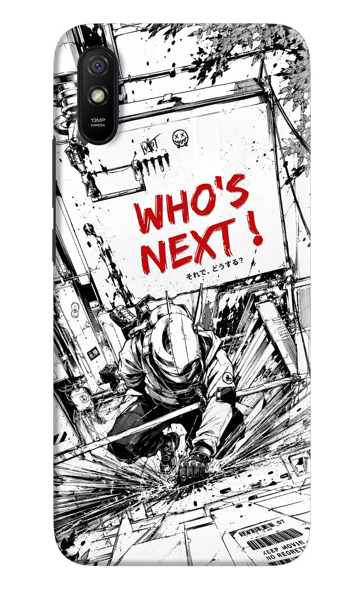 Who's Next Redmi 9A/9i Hard Case Back Cover by Casekaro