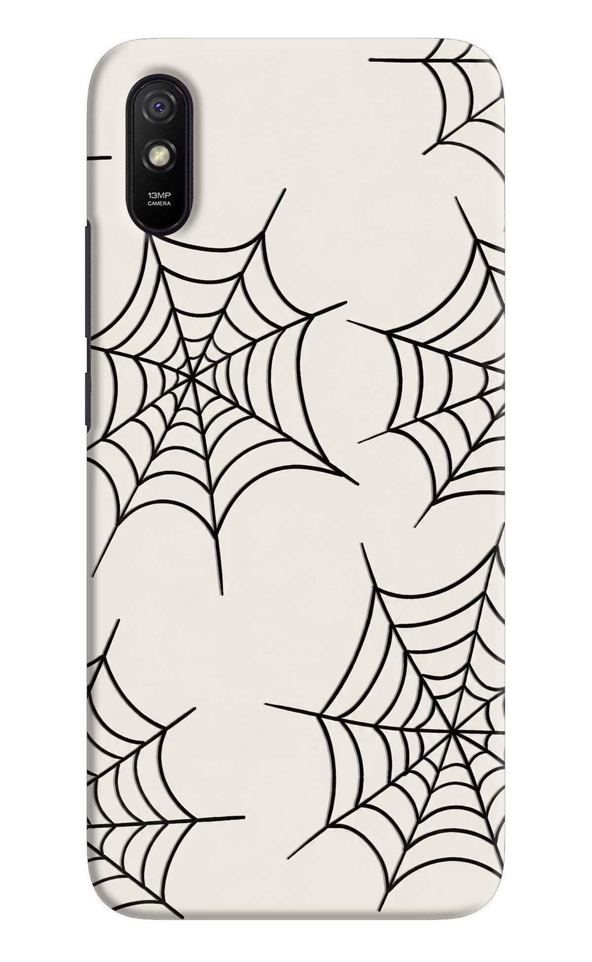 Spider Web Redmi 9A/9i Hard Case Back Cover by Casekaro