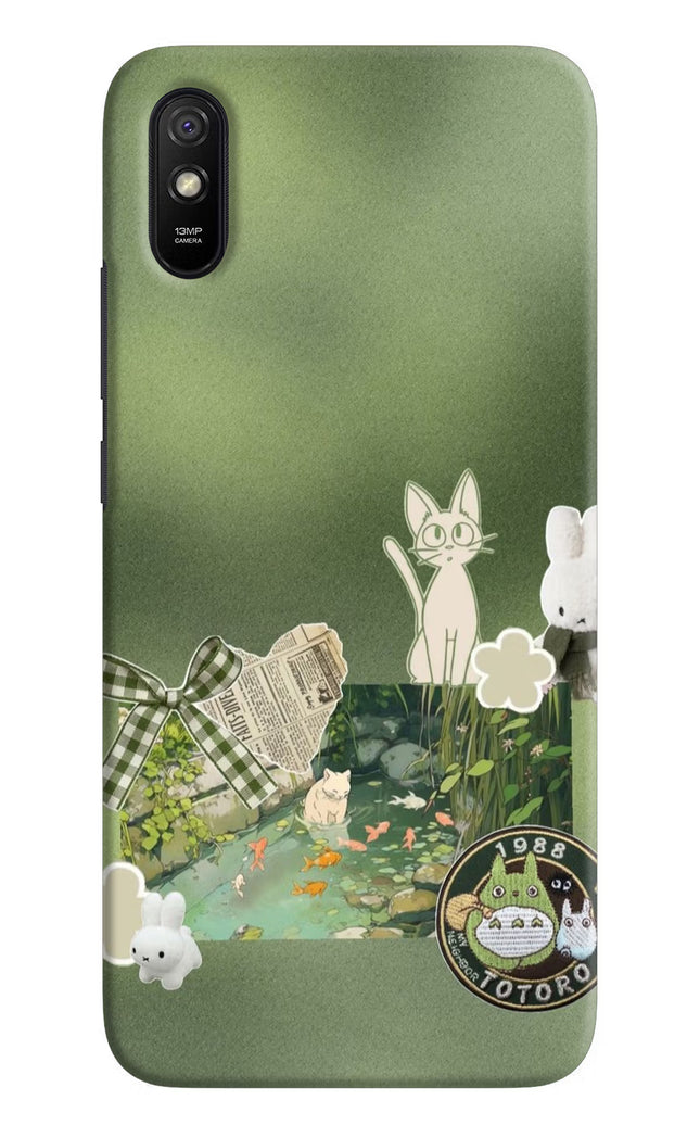 Aesthetic anime Redmi 9A/9i Hard Case Back Cover by Casekaro