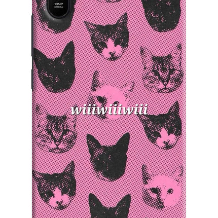 Pink Cats Redmi 9A/9i Hard Case Back Cover by Casekaro
