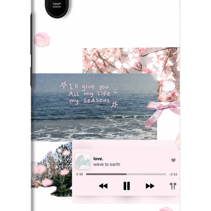 Wave to earth Redmi 9A/9i Hard Case Back Cover by Casekaro