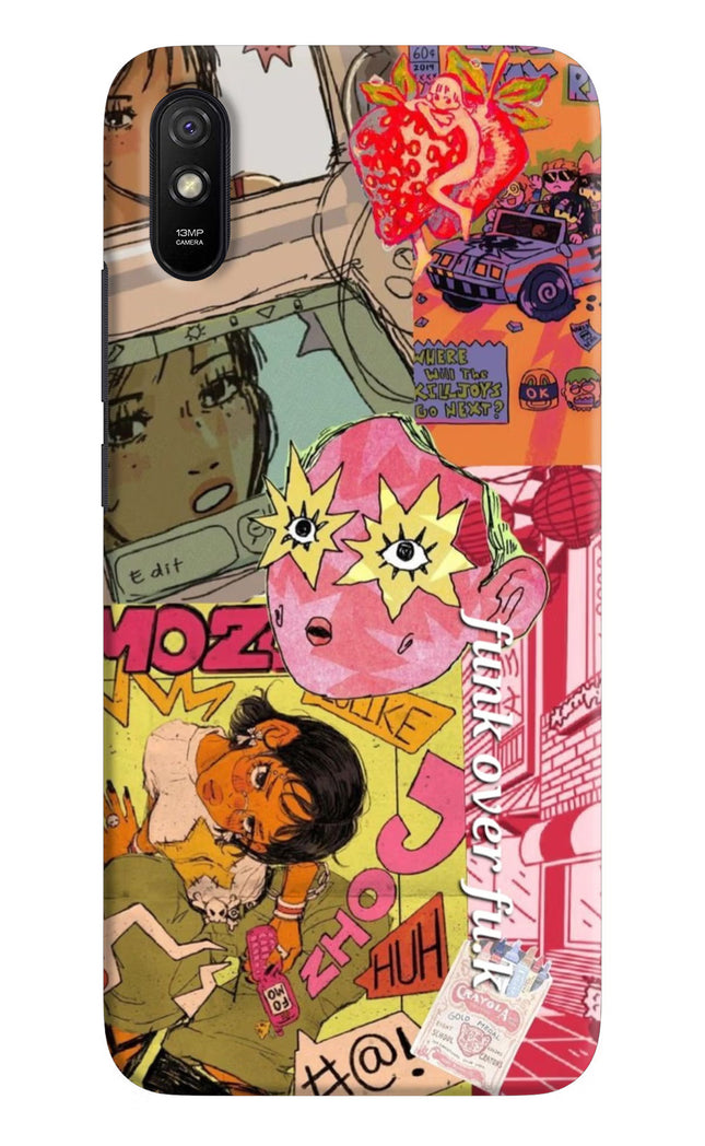 Funkover Redmi 9A/9i Hard Case Back Cover by Casekaro