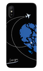 Love Orbit Redmi 9A/9i Hard Case Back Cover by Casekaro