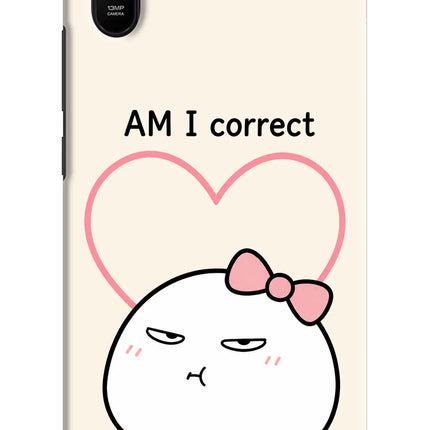Always Right Redmi 9A/9i Hard Case Back Cover by Casekaro