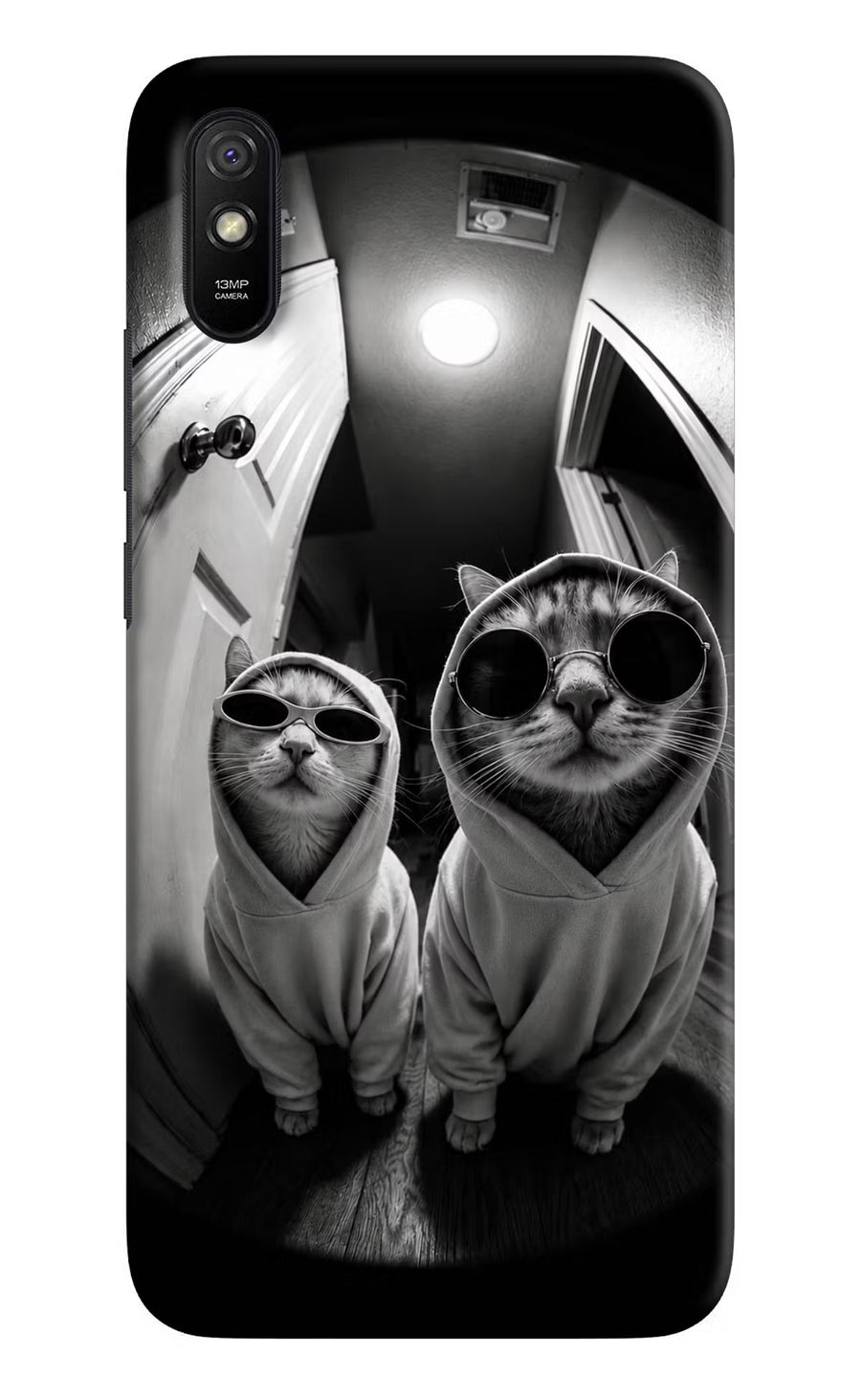 Hood Cats Redmi 9A/9i Back Cover, Hard case