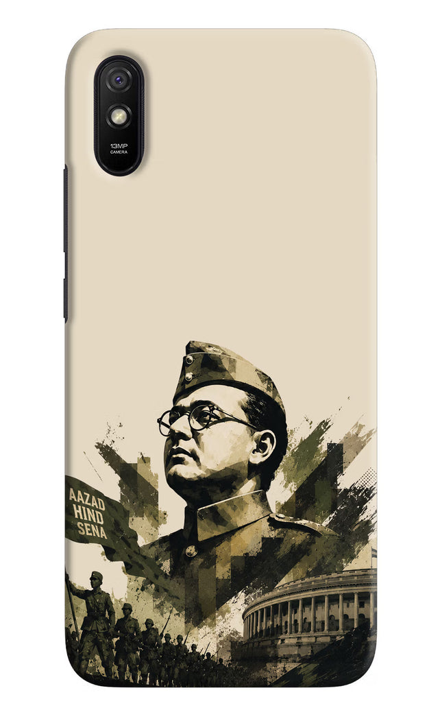 Netaji Rising Redmi 9A/9i Hard Case Back Cover by Casekaro