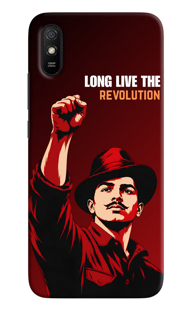 Bhagat Singh Revolution Redmi 9A/9i Hard Case Back Cover by Casekaro