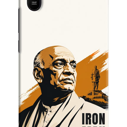 Sardar Patel Iron Will Redmi 9A/9i Hard Case Back Cover by Casekaro