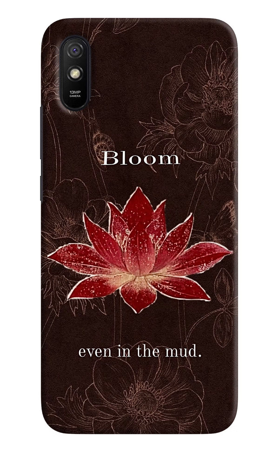Bloom Redmi 9A/9i Back Cover, Hard case
