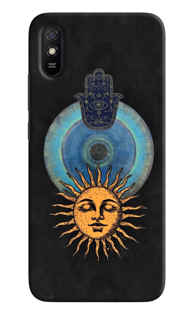 Divine Sun Redmi 9A/9i Hard Case Back Cover by Casekaro