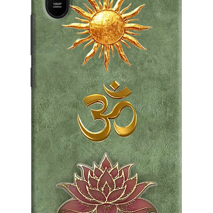 Om & Lotus Redmi 9A/9i Back Cover